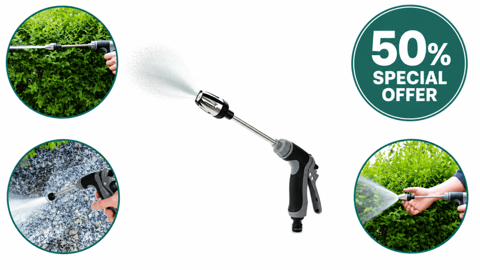 Qinux WaterBlitz Massive Special Discount Offer of 50%